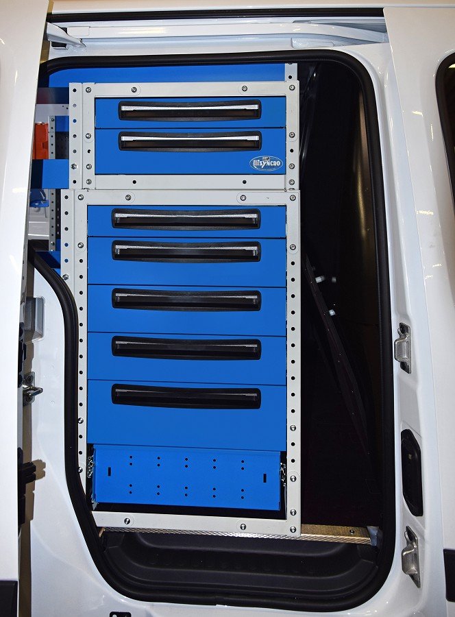 Cassetti raggiungibili dall'esterno su NV250 sistema Syncro Ultra Friuli